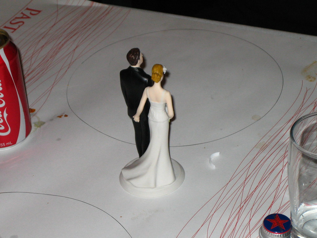 Naughty wedding cake topper lyra_ronfrey Flickr