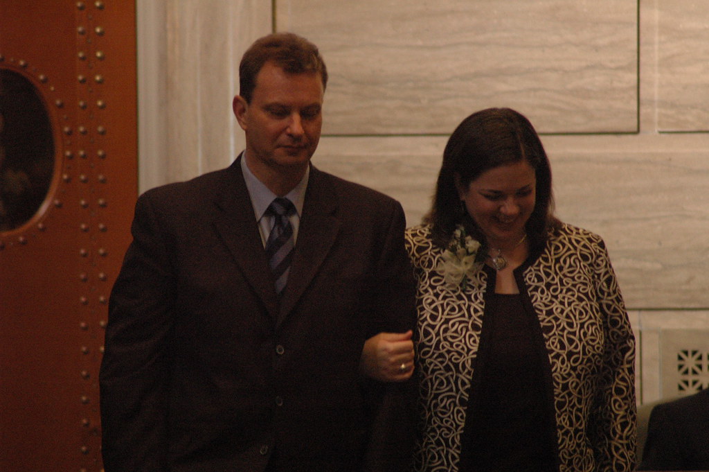 Missouri Sen. Victor Callahan escorts reelected Sen. Just… Flickr