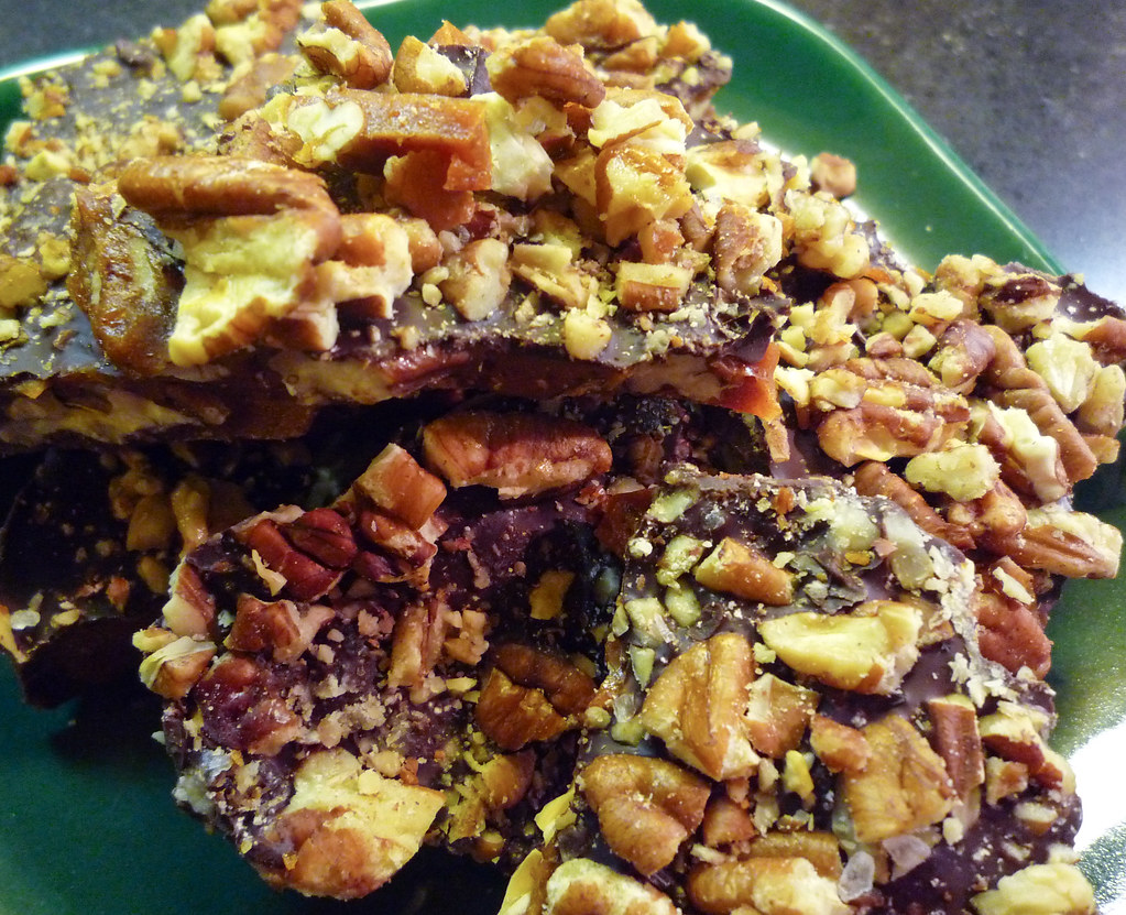 Butter Pecan Brittle Bark1040699 Pecan brittle with bitte… Flickr