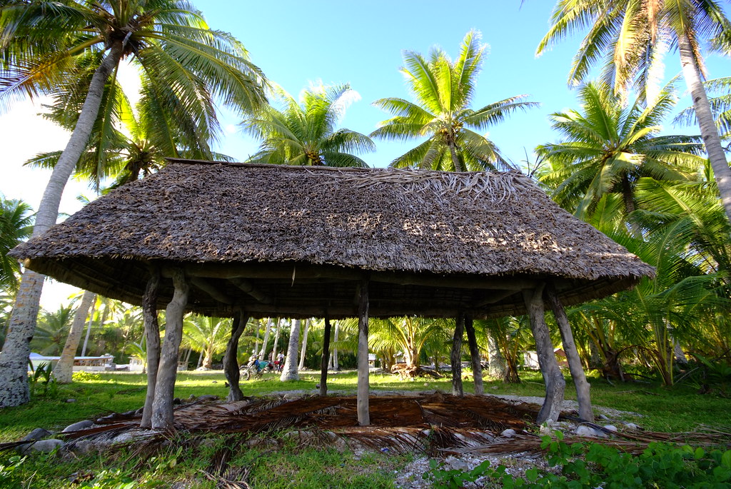 Tuvalu Historical, traditional house House of initial styl… Flickr