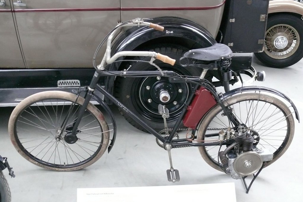 Opel Fahrrad mit Hilfsmotor 1920 l stkone Flickr