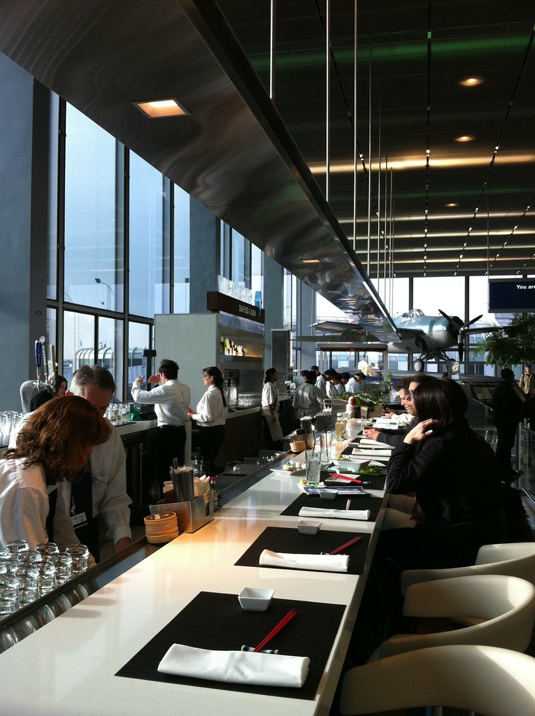 New Wicker Park sushi bar at O'Hare Trying it out for the … Flickr