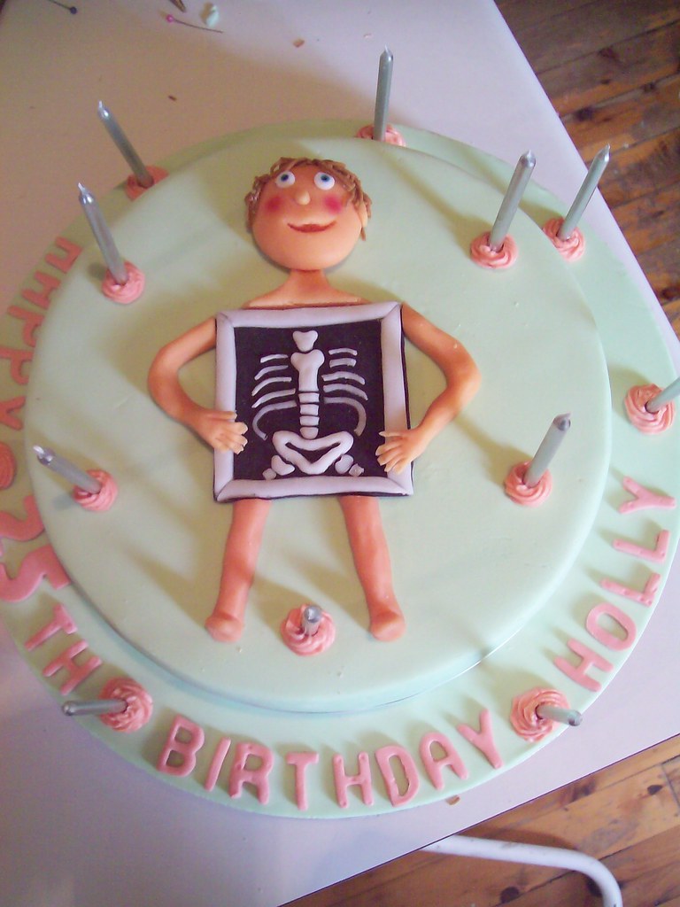 Birthday cake for a radiology student Brons Aussie Flickr