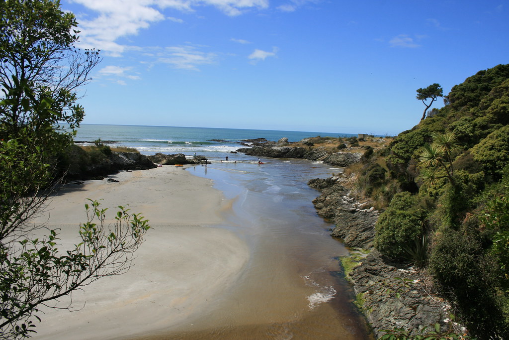 Elevation of Milton, New Zealand Topographic Map Altitude Map