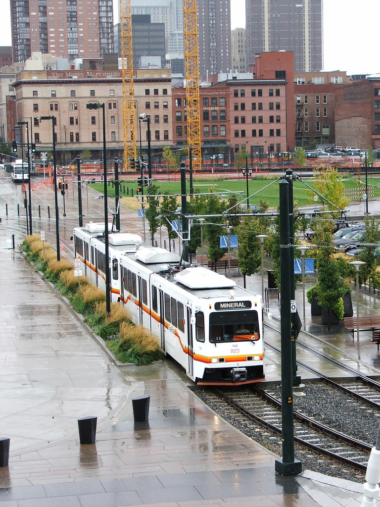 Denver Light Rail link to Union station Denver Co 2005 Flickr