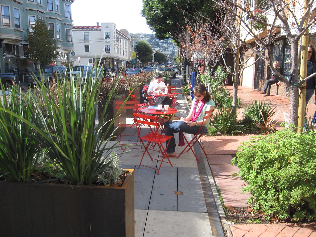 24th Street parklet, Noe Valley Pavement to Parks project … Flickr