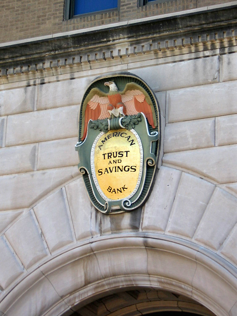 Detail, American Savings and Trust Bank, Dubuque, Iowa Flickr