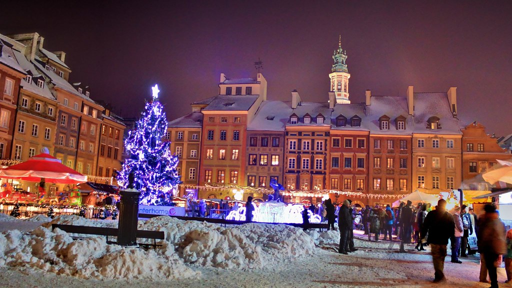 Warsaw Christmas Market HDR a photo on Flickriver