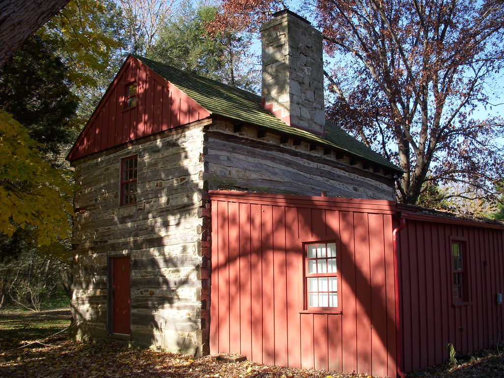 Pennock Log House Landingford Plantation, Upland, Pa teajay3000