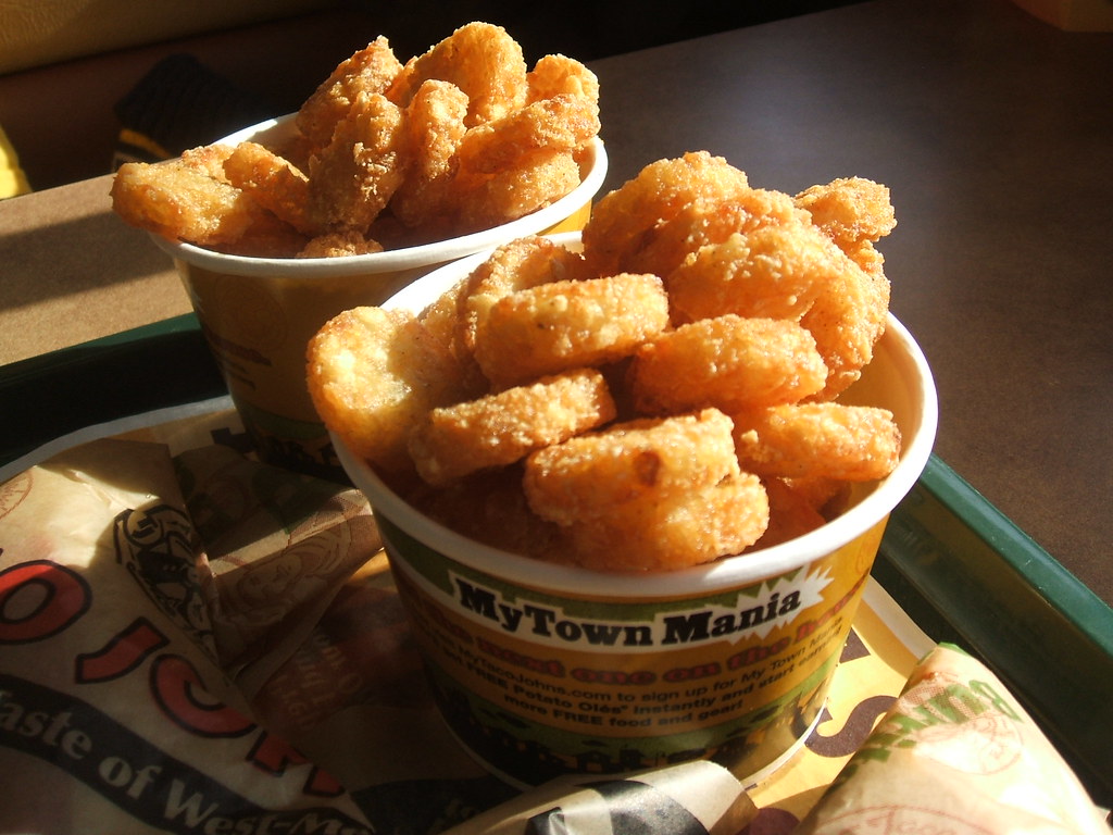 Potato Oles At Taco John's. jumbledpile Flickr