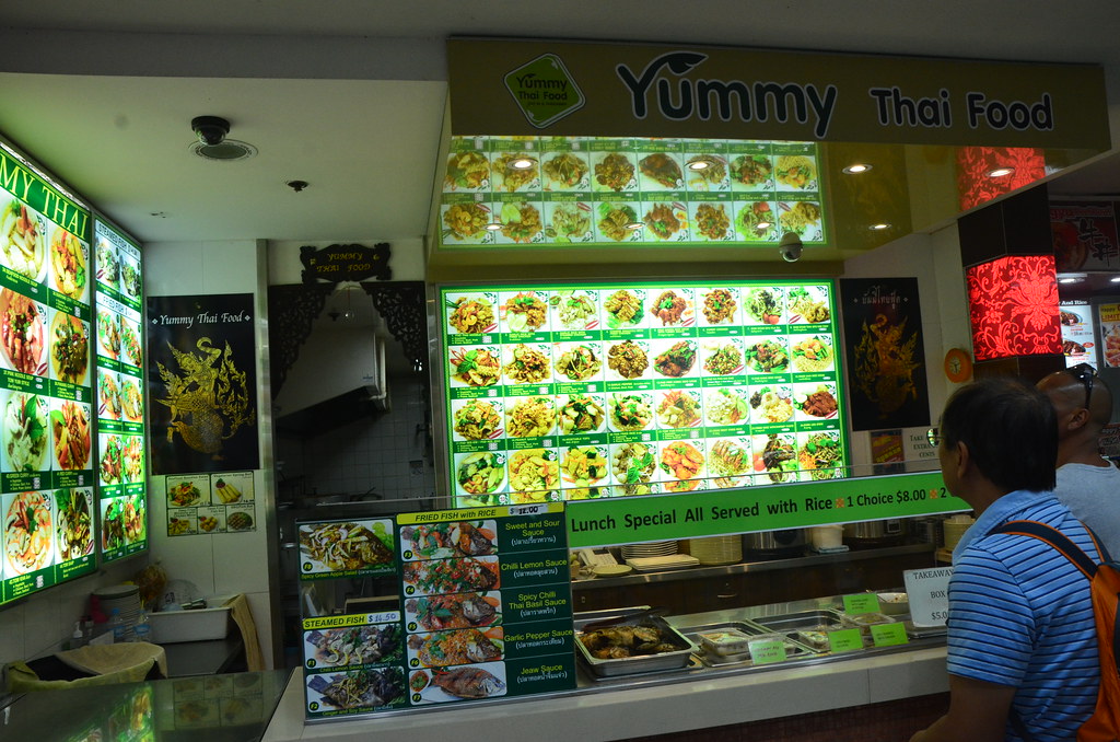 Shopfront Yummy Thai Food, Sussex Centre, Haymarket, Syd… Flickr