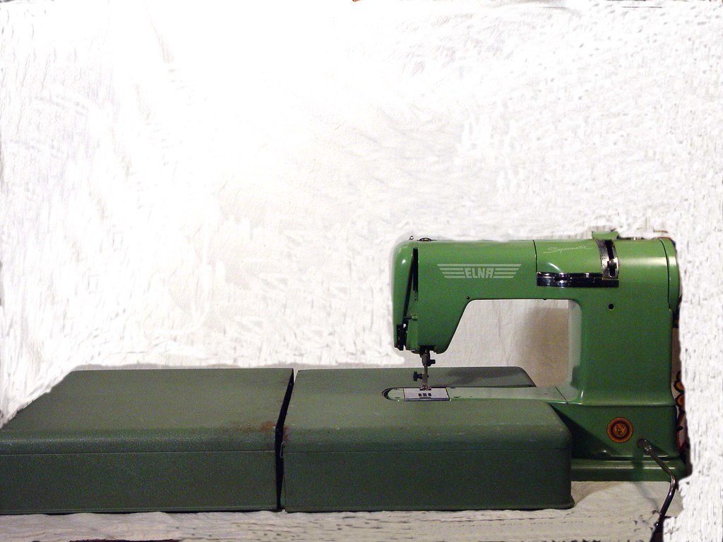 Green Elna SuperMatic Sewing Machine 1956 In Perfect Work… Flickr