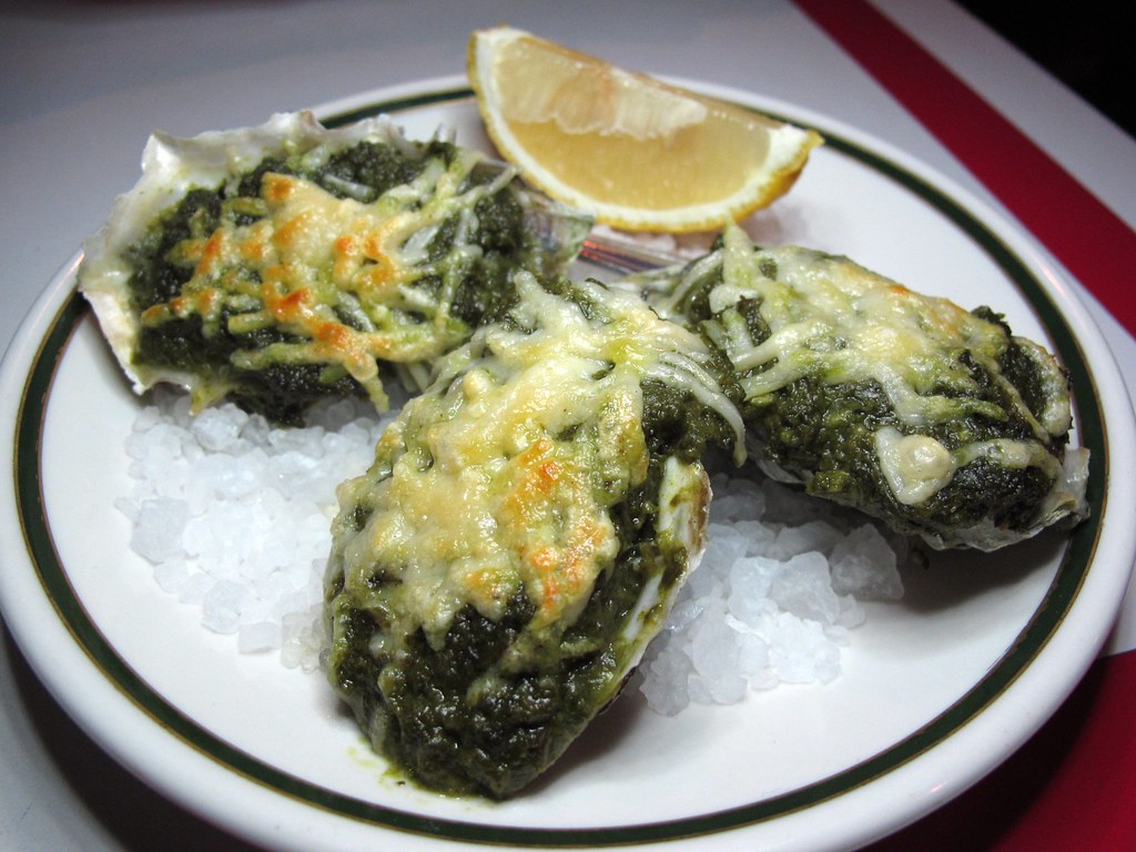 Oysters Rockefeller Eat Oyster Bar, Portland, OR Nick Zukin Flickr