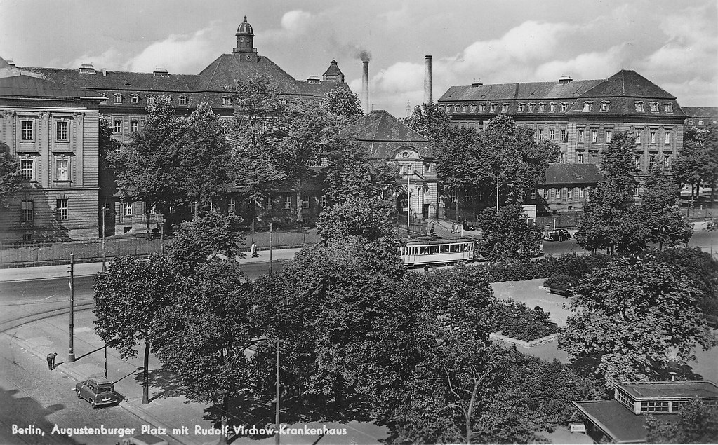 BerlinWedding, Augustenburger Platz, 1954 Historische Ans… Flickr