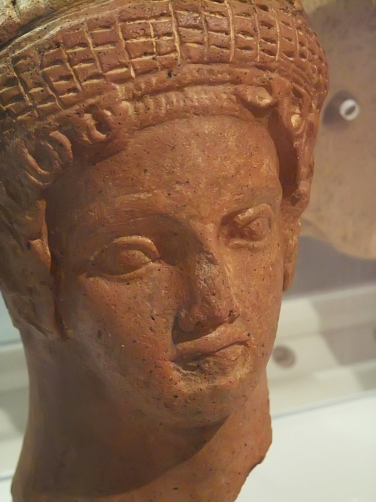 Votive Heads from the Temple of Juno Sospes in the ancient… Flickr