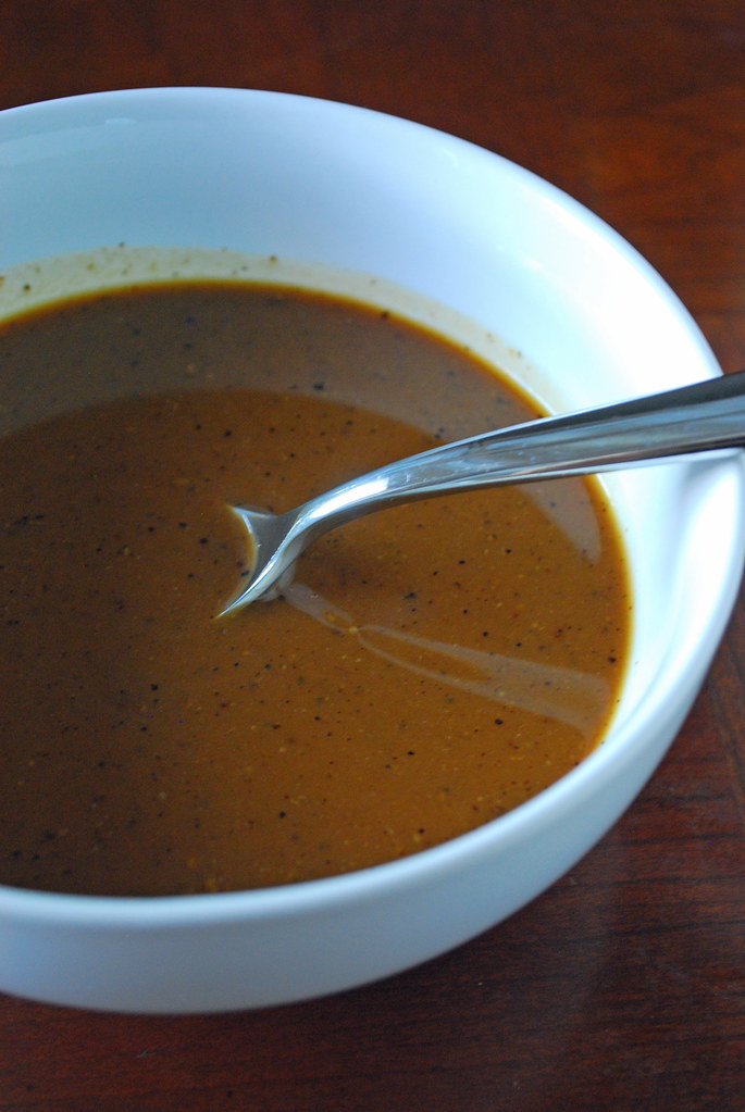 Giblet Gravy Made with turkey stock, pan drippings and whi… Flickr