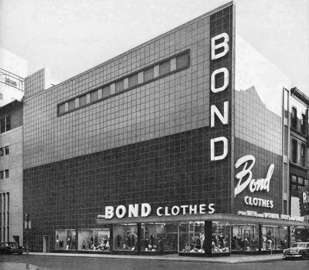 Boston, MA Bond Clothes 1956 ArchiTexty Flickr