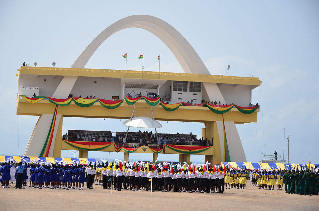 Ghana independence day parade Ben Sutherland Flickr