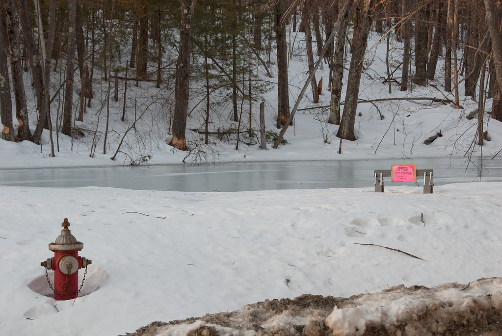 Fire Pond_DSC0911 A Fire Pond on Thompson Rd; Sunday, Febr… Flickr