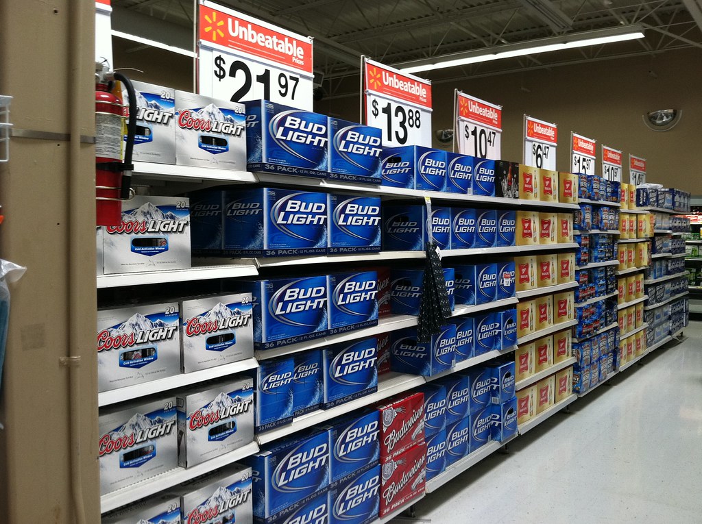 Beer Aisle (warm), Walmart, NASCAR Mass, Walmart, March 4 … Flickr