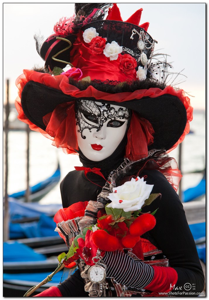 Venice, Carnival 2011 The Red Queen Crimson hearts 2 Flickr