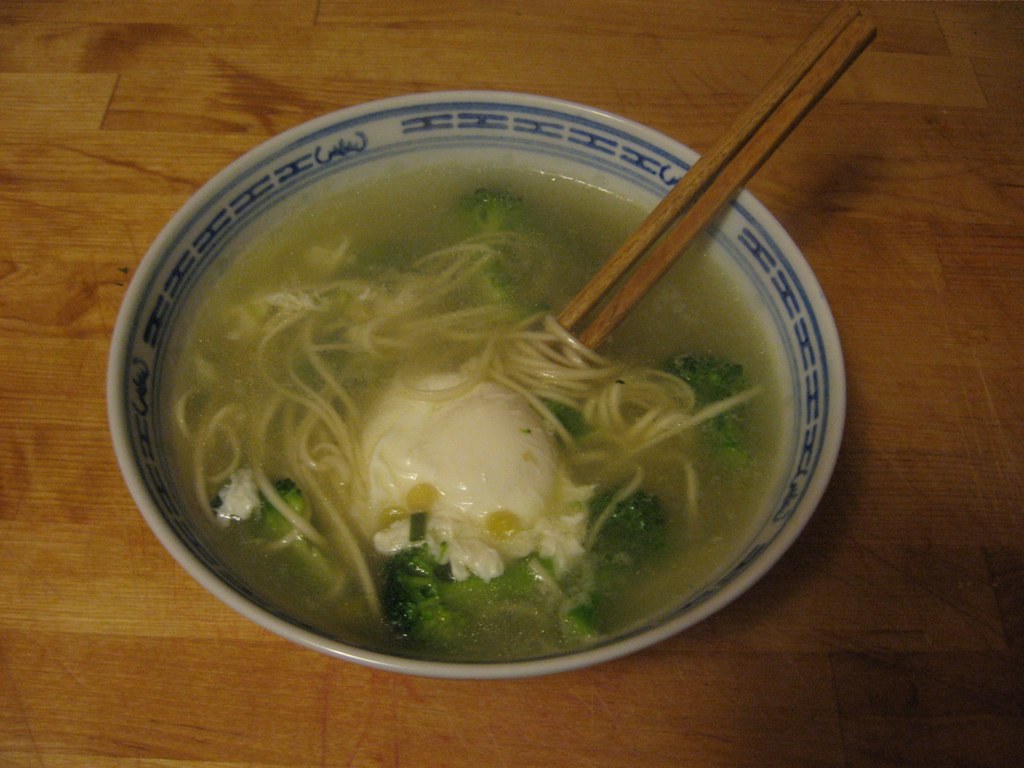 homemade ramen with poached egg P mariatakepicture Flickr