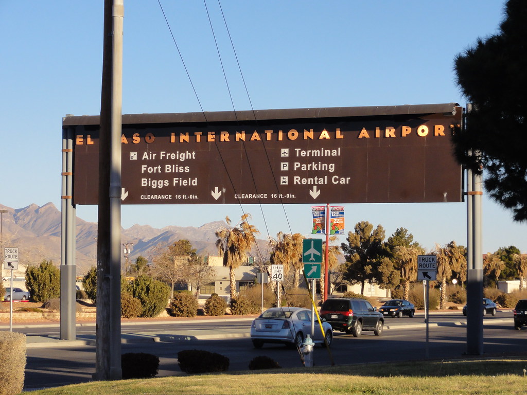 El Paso International Airport entrance Denver Gingerich Flickr