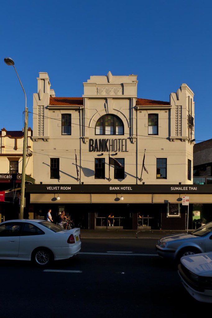a bank hotel afternoon king street, newtown, sydney Flickr