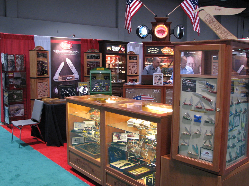 Case Knife Display at House Hasson Wholesale Hardware Show… Flickr