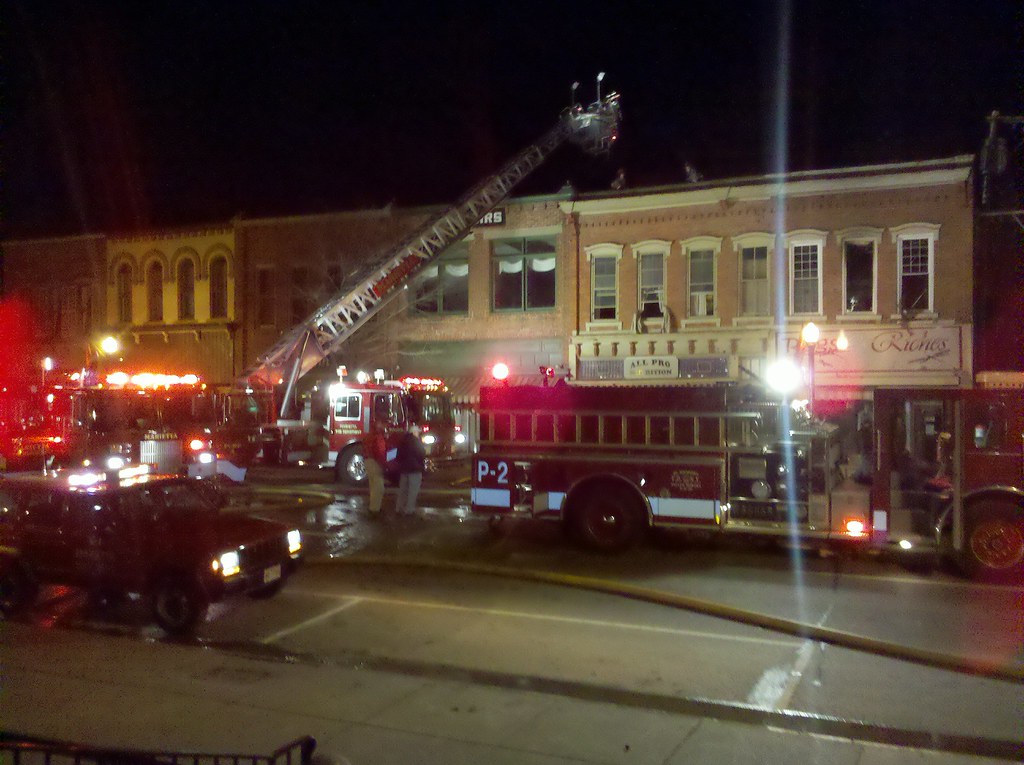 Front Street Fire Feb. 11th, 2011 Writing On The Mall Flickr