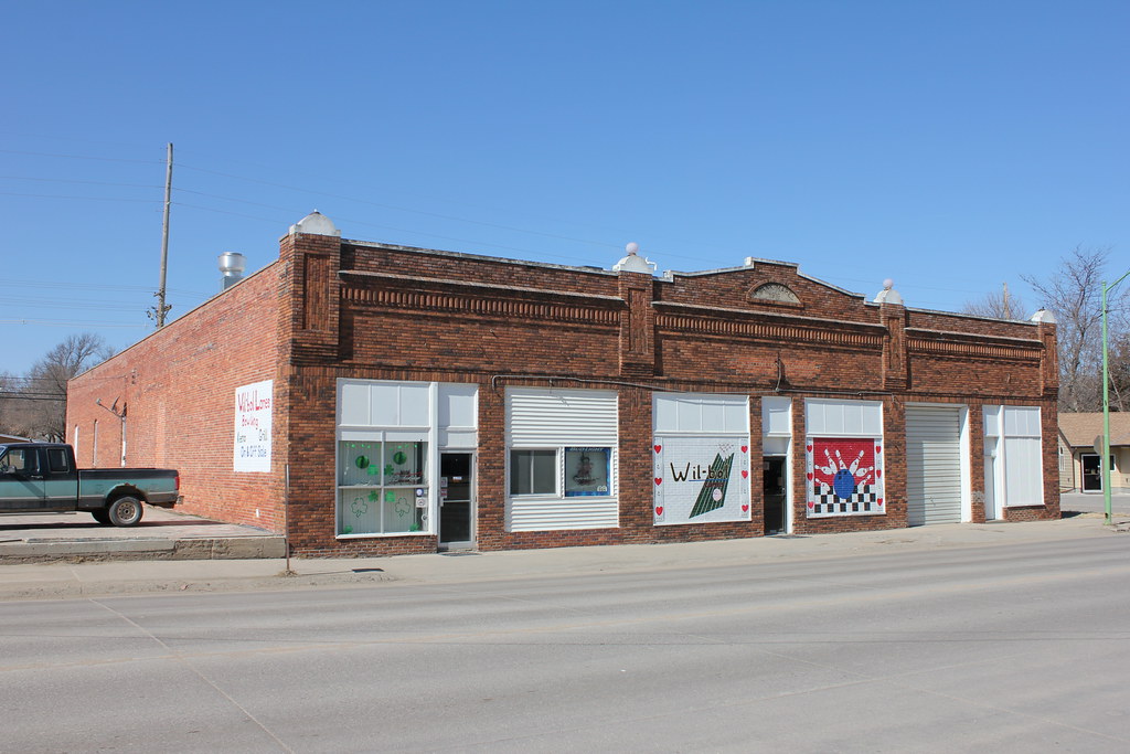 Frank Mares Building Wilber, NE Home of WilBol Lanes bo… Flickr