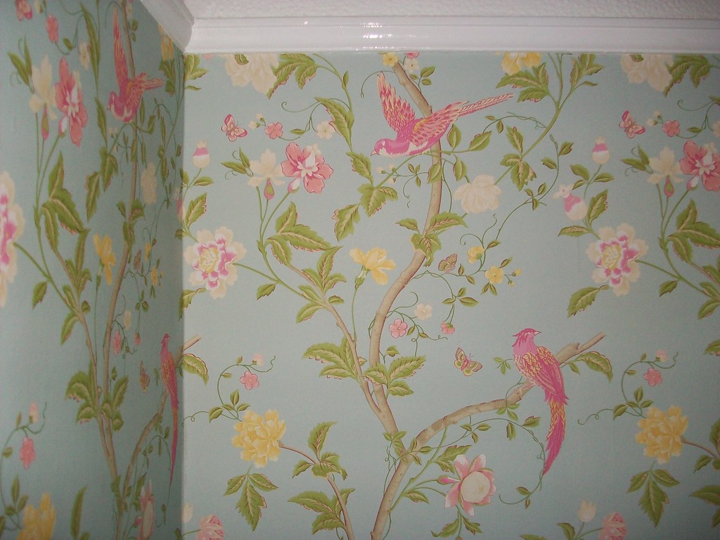 Laura Ashley Bird of Paradise Wallpaper Paula Manning Flickr