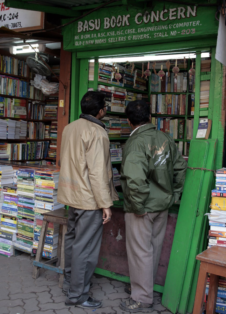 Kolkata book store/ Buchladen Annika Bischof Flickr
