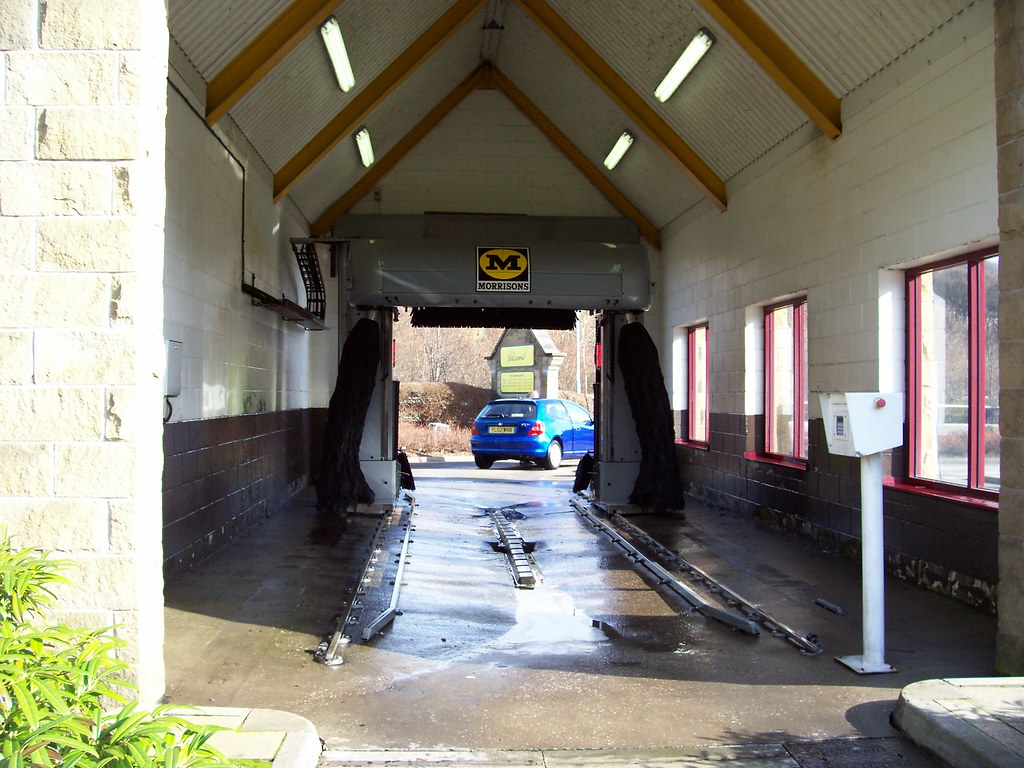 Morrisons. Morrisons Car wash,Huddersfield. TigerWash Flickr
