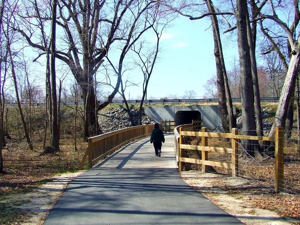 Approaching the Tunnel Buffalo Creek Greenway, Johnston Co… Flickr