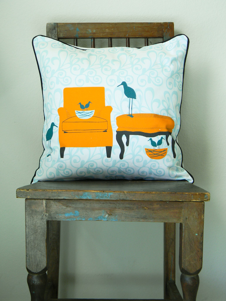 Nesting Chairs DIY Pillow Panel Only available in my Etsy … Flickr