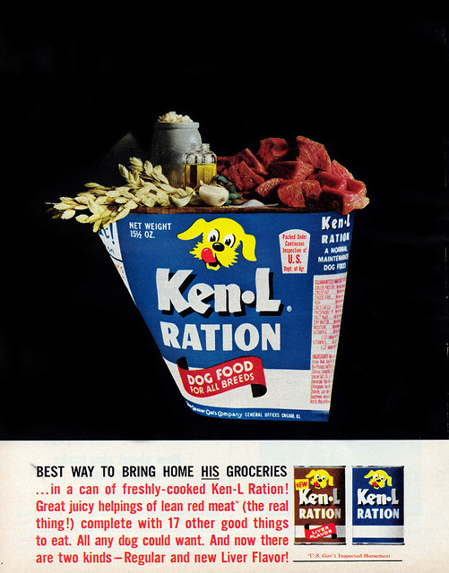 1964 KenL Ration Dog Food Ad a photo on Flickriver