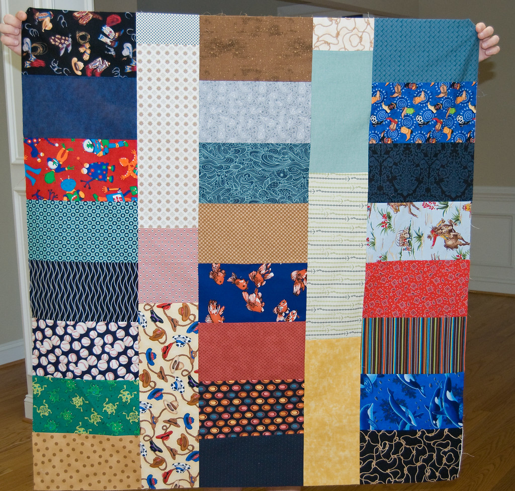 Boys Quilts for Queensland, quilt top Loosely based on thi… Flickr