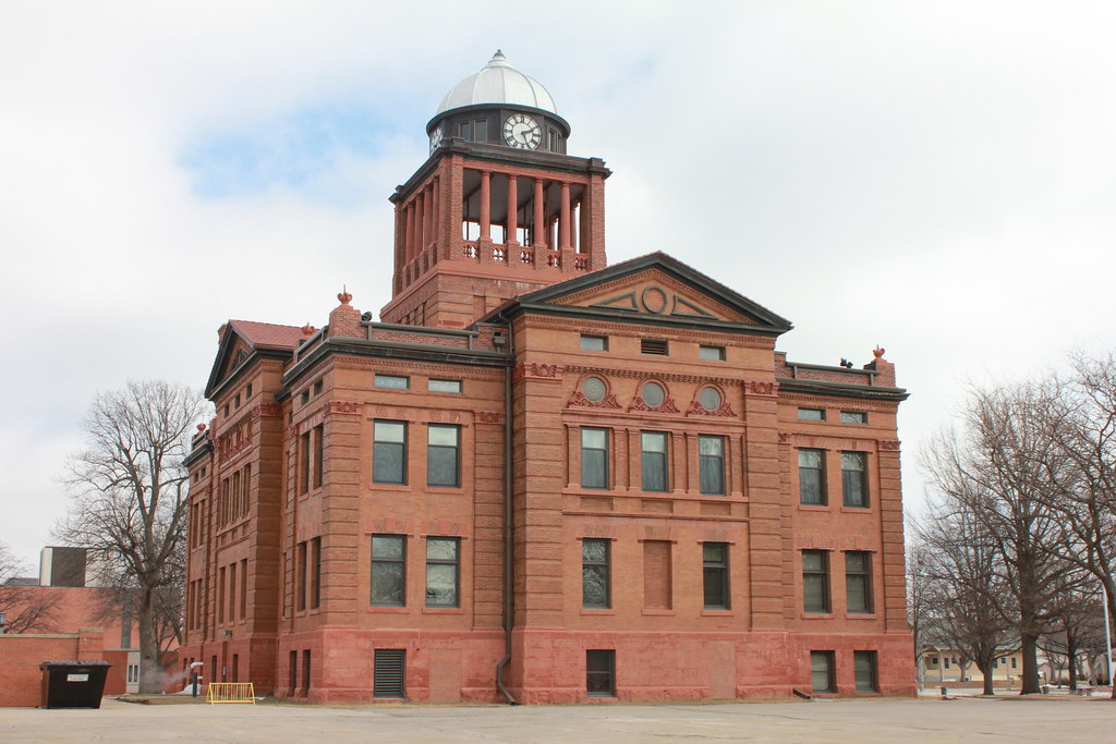 Clay County Courthouse (west side) Spencer, IA Designed … Flickr