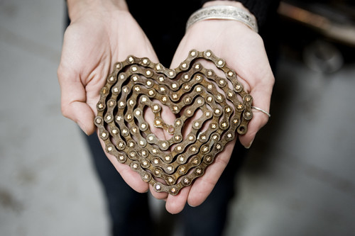 chain fell off and its wrapped around my heart Pamela Palma Flickr