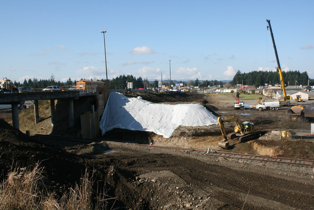 I5 Grand Mound Construction Washington State Dept of Transportation