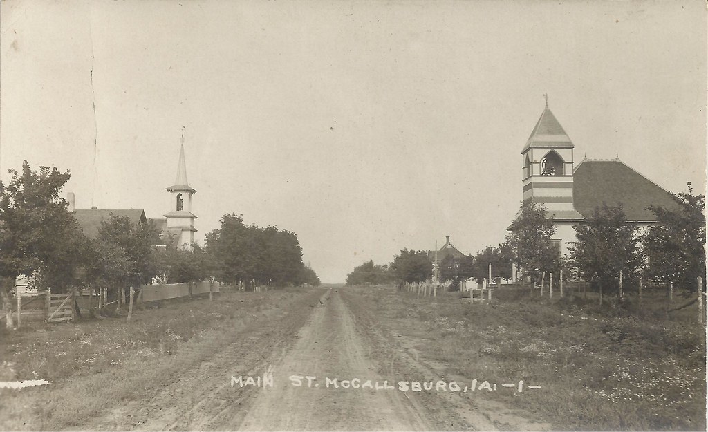 McCallsburg, Iowa, Main Street photolibrarian Flickr