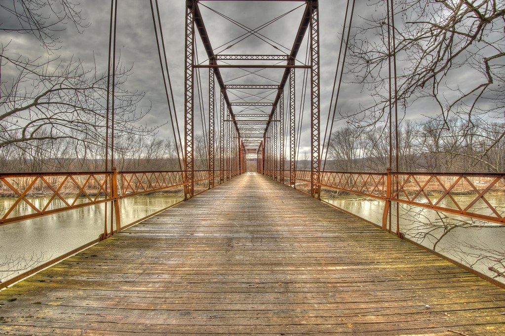 The Ft. Ritner bridge was built in 1895 by the Lafayette … Flickr