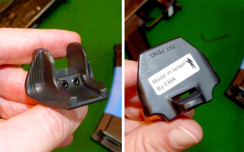 EMA extended magazine release for AK & Galil rifles a photo on Flickriver