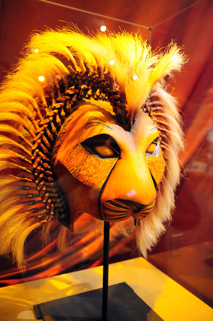 Simba Mask Simba Mask, The Lion King (musical) ZakVTA Flickr