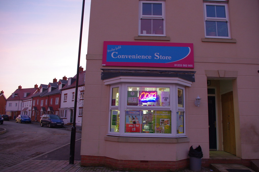 Convenience Store at Sunset Joshua Brown Flickr