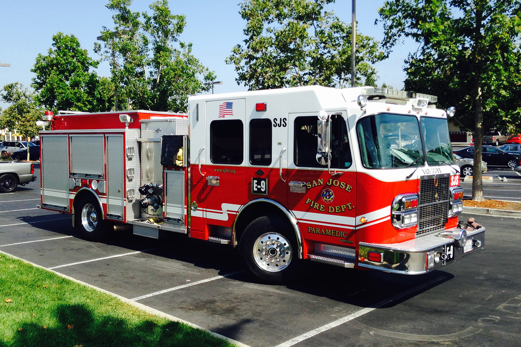 San Jose Fire Department, Truck 9 San Jose (California) Fi… Flickr