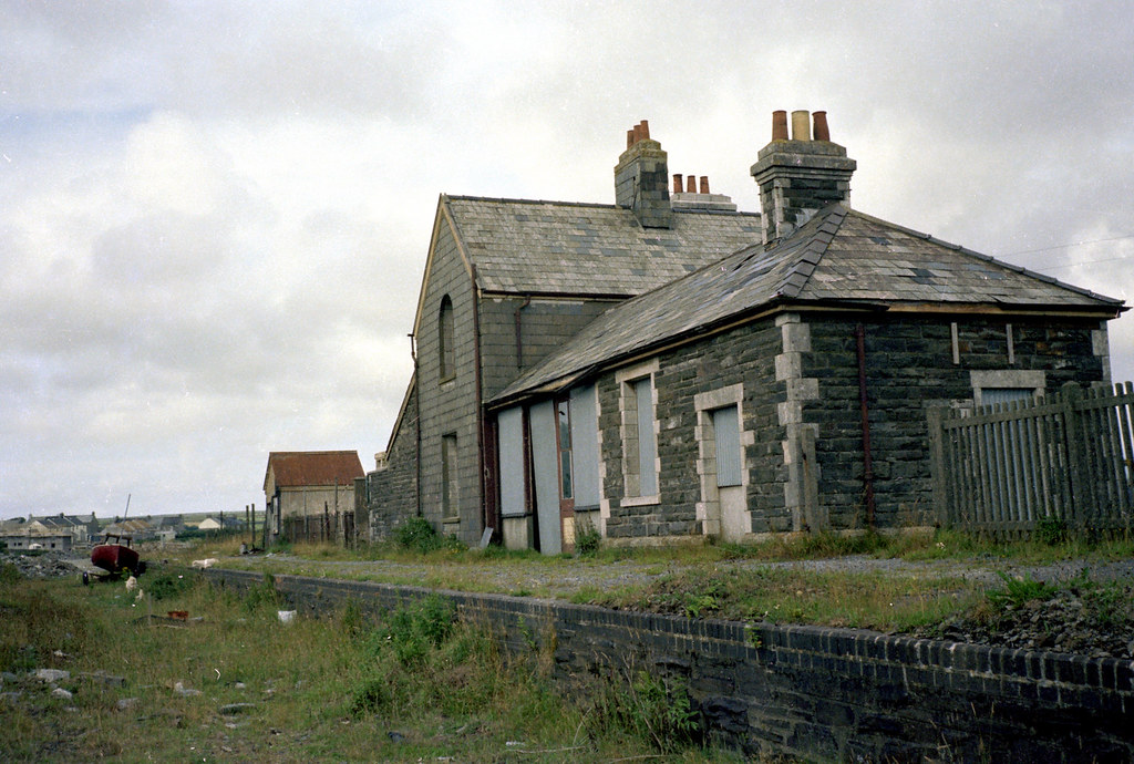 Delabole station (1), 1975 Delabole station was opened in … Flickr