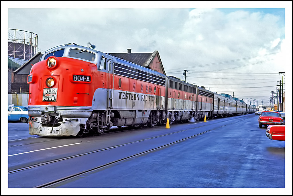 California Zephyr at Oakland, California 1968 a photo on Flickriver