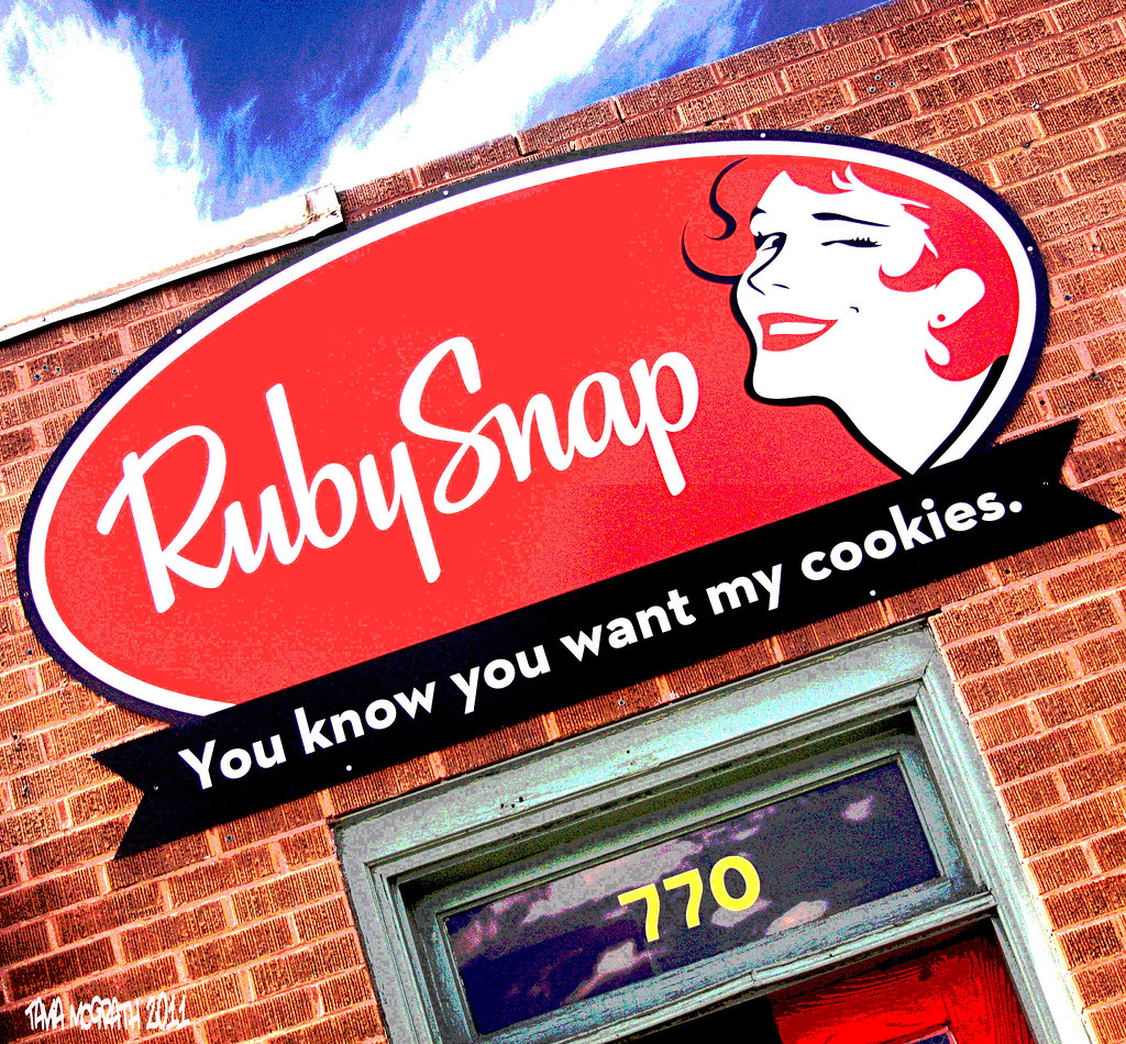 Ruby Snap Gourmet cookie shop in Salt Lake formerly called… Flickr